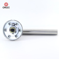 SS201 Door Lever Handle on Rosettes