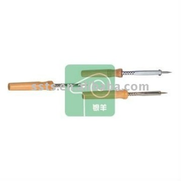 Soldering Iton with Wood Handle