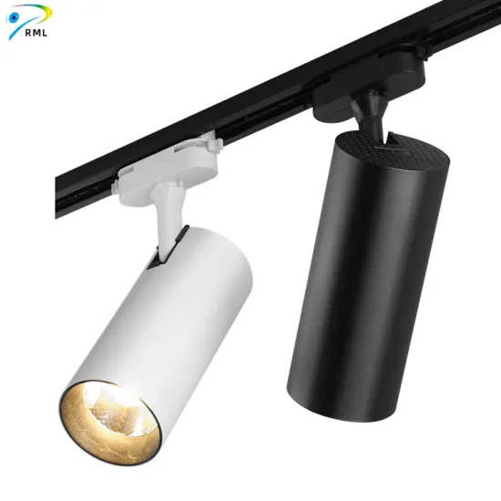 Commercial Project Track Light Spot Ceiling Rail Lighting Track System 10w/20w/30w COB LED Track Light