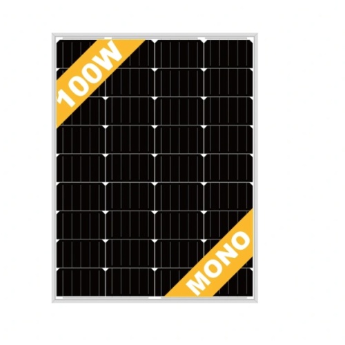 100W Monocrystalline Solar Panel for Solar Lighting