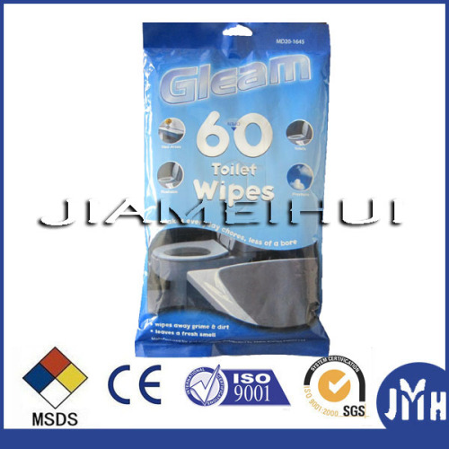 Clean Toilet Tissue Flushable Toilet Cleaning Wipes, High Quality Clean