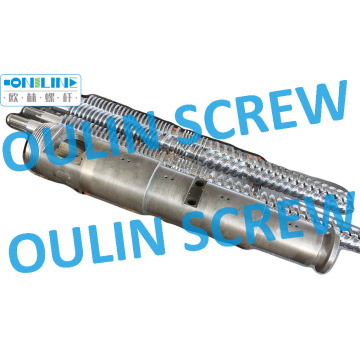 Supply 65/132 Twin Conical Screw and Barrel for PVC Granulation