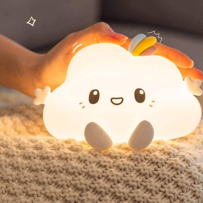 Lampada per la lampada da notte a led per bambini Portable Cloud Lamp