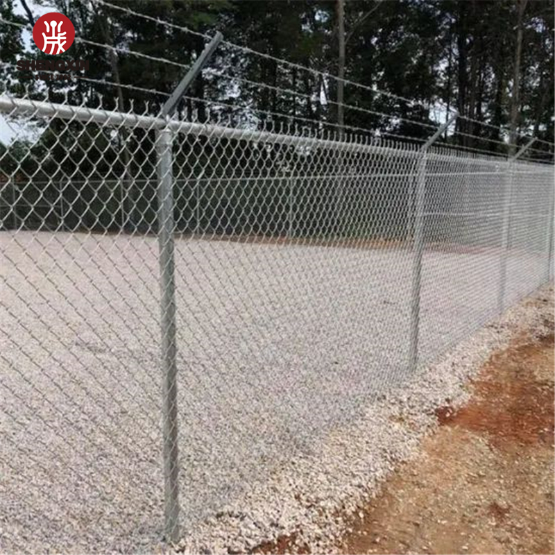 Cercas de ligação com revestimento de PVC e galvanizado