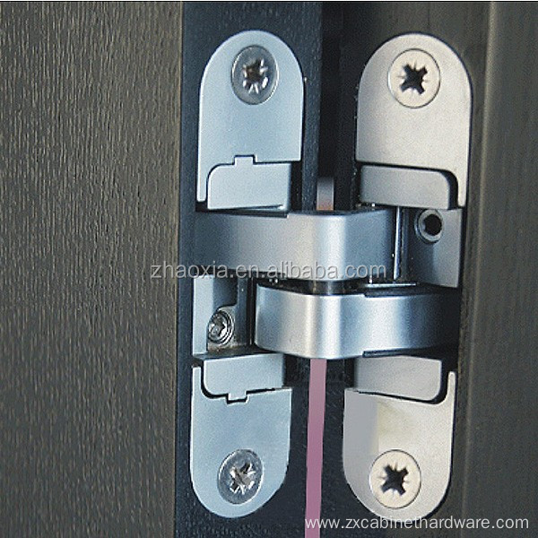 3 way adjustable exterior door hinge