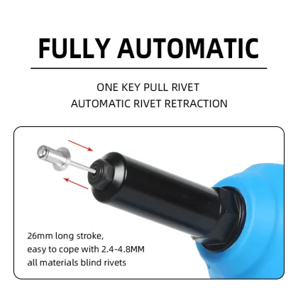 Electric Riveting Tool RL-520 Rivet Gun 2.4-6.4mm