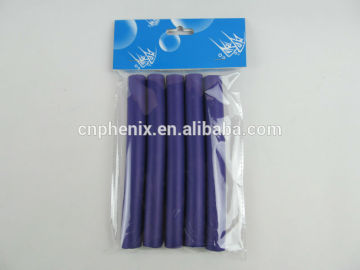 5pcs rubber foam bendy hair roller