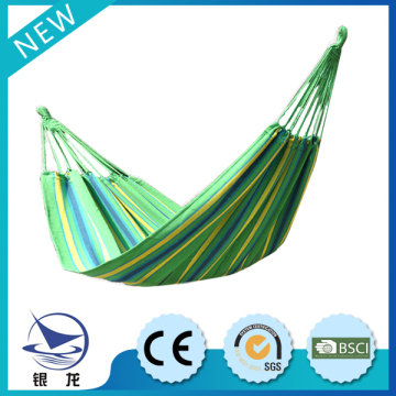 High quality Outdoor furniture stripe hammock, best selling in china