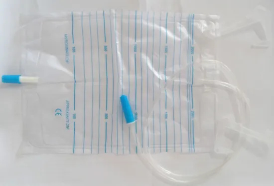 Disposable transparent urine collector drainage bag