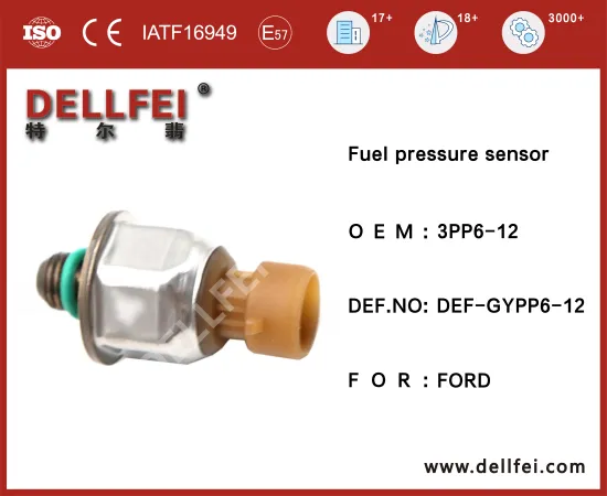 3PP6-12 Engine Parts Fuel Oil Pressure Sensor for FORD