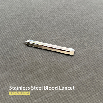 Stainless Steel Blood Lancet Medical Use