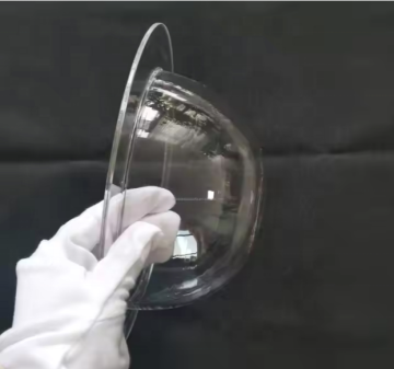Small Clear Quartz Dome - High Transparent Glass Jars for Vacuum Furnace