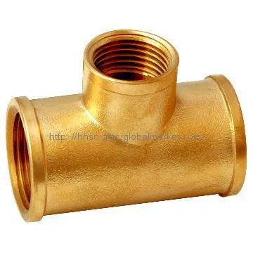 Brass Reducing Tee