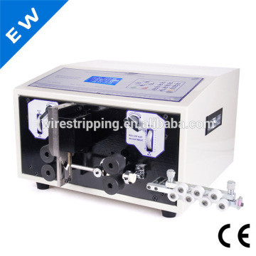 EW06E electrical Coaxial wire stripping machine, double wire stripping,have a video show