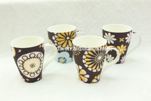 New products 2016 hunan liiling saida dull polish for new bone china mug