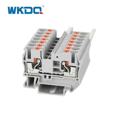 DIN-rail gemonteerde terminals