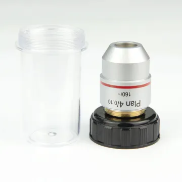 Biological Microscope Achromatic Objective Lens Set 4x-100x 195mm Universal