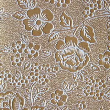 PVC artificial leather, various designs are available