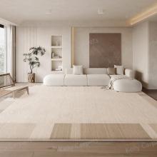 Ковер минималистской гостиной в японском стиле