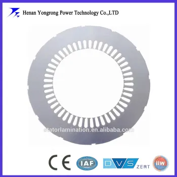 Generator stator type stamping laminations