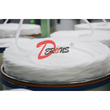 100% Spun Polyester Yarn 20/2 Raw White