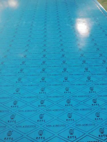 Blue Non asbestos Rubber Gasket