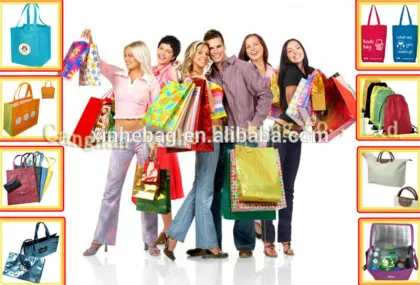 Cangnan xinhe high quality brand shopping bag