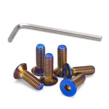 Bell Boss Kit PQY-LS06CR-T: bulloni del volante in titanio da 6 % Burct si adattano a molti ruote di sterzo