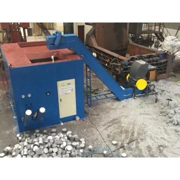 Horizontal High Output Aluminum Chips Block Making Machine