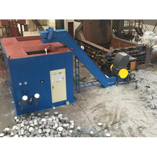 Horizontal High Output Aluminum Chips Block Making Machine