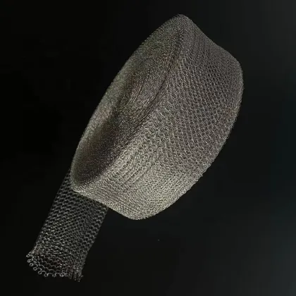 Titanium Woven Mesh: Special Crochet Wire Ribbon