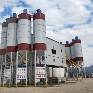 Best quality 120m3/h simen concrete batching plant