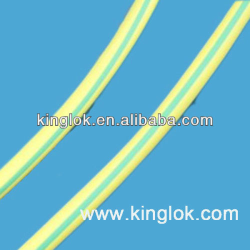 Yellow and Green Thermal Shrinkable Bushing heat shrink tube