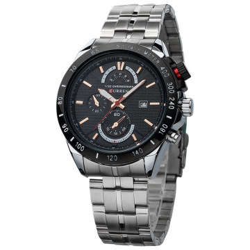 curren casual business watch for men quartz watch manufactory