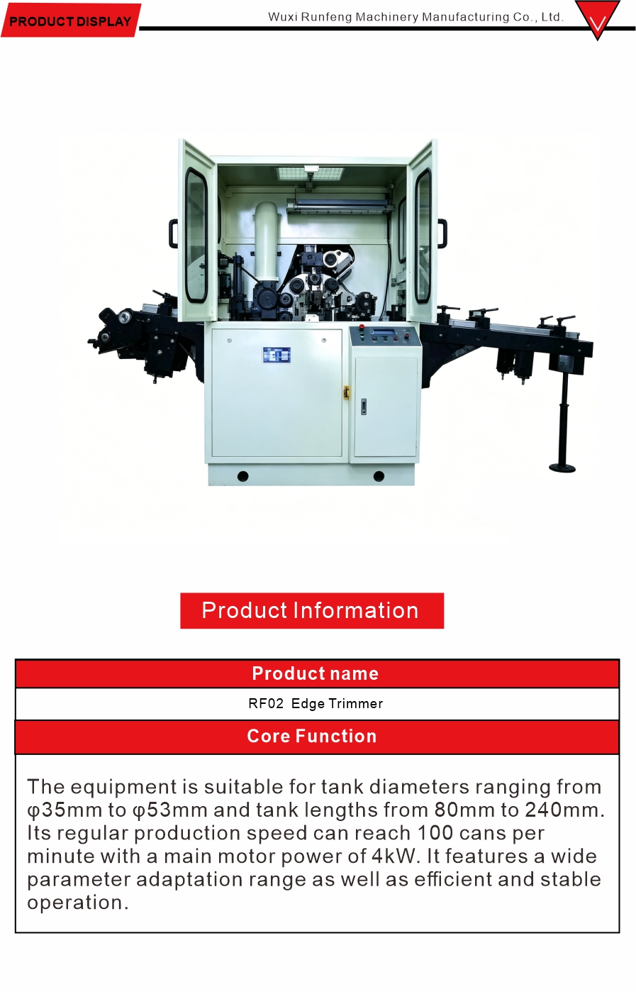 Metal Trimming Machine