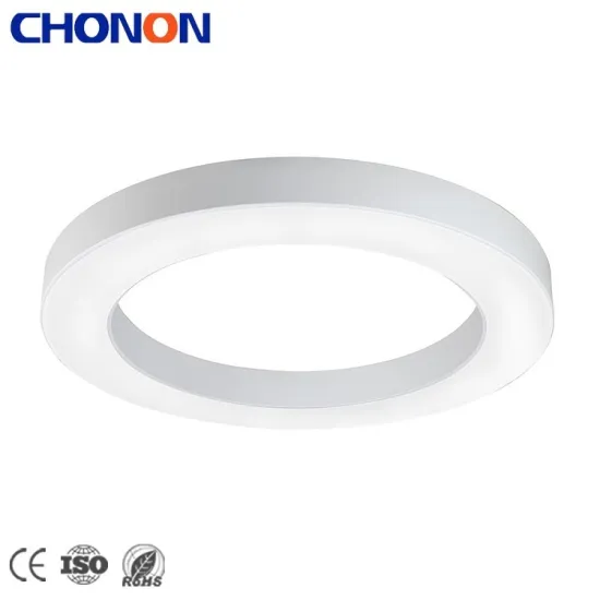 Modern Simple Aluminum White Pendant Light: A Minimalist Creative Circular Restaurant Bedroom Lighting Solution