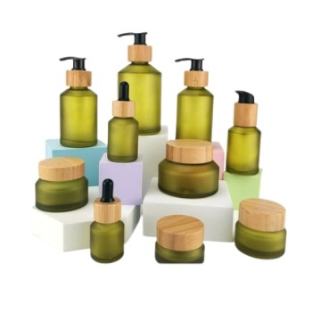 Green Verre VIE VICK BOTGLES POMME LOTION BAMBOO