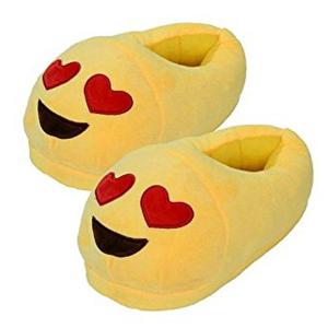 Emoji Red Heart Slippers