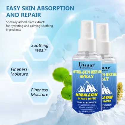 Disaar Skin Care Glacier Water Toner for Hydration, Sunblock, and After-sun Repair