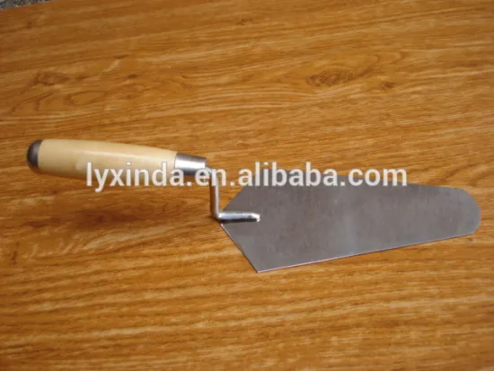 OEM bricklaying tools,stainless steel blade,bricklayer tools with wooden handle,hand tools