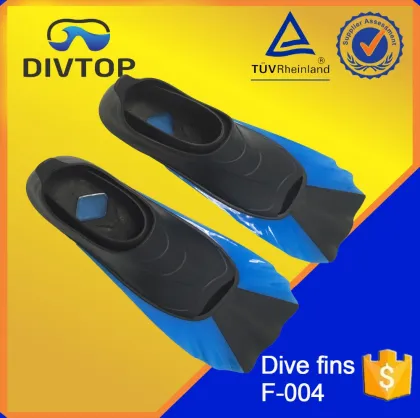 Blue Long Fins Open Spearfishing Fins