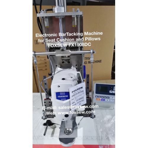 Máquina de BarTacking Eletrônico para Almofada Macia