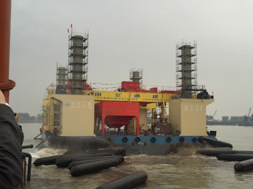 Poduszka powietrzna Changlin Lifting Marine Salvage na statek