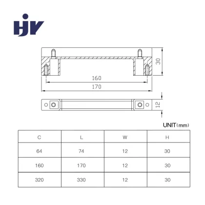Modern kitchen door pulls for cabinet