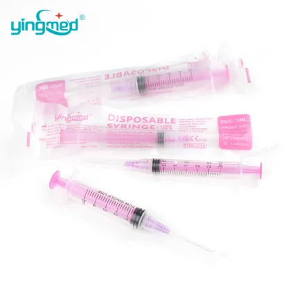 Medical Colored Syringe Sterile Disposable Syringe