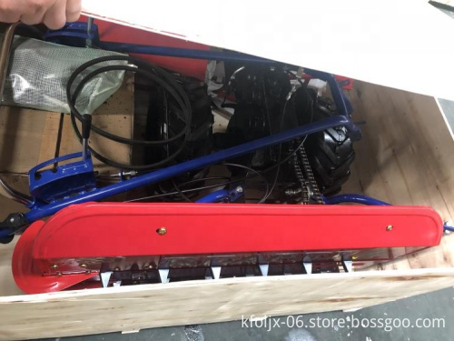 Simple Operation Grain Crop Reaper Harvester: Mini Rice Reaper Machine