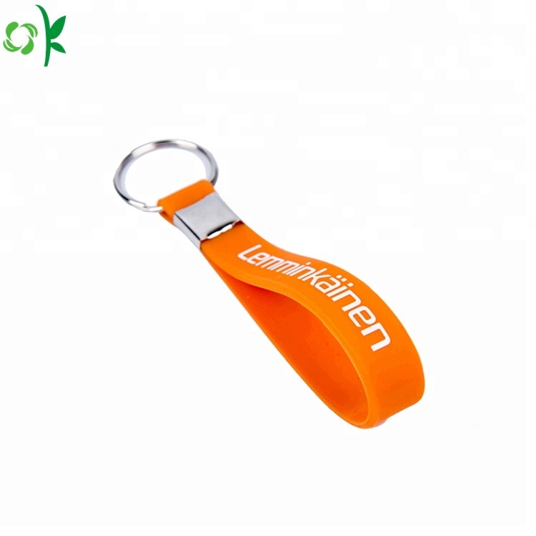 High Quality Personalized Design Silicone Key Ring