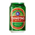 Cerveza tsingtao, en lata, 330 ml, Cerveza do dyspozycji en cuba, cerveza popularna en cuba, Cerveza para cuba.