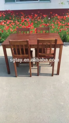 dining table and chairs used in dining room