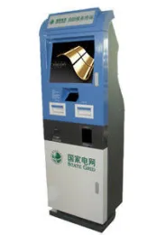 Bank System Bill Payment Kiosk With Bank Passbook And List Printer, Ic Card Reader